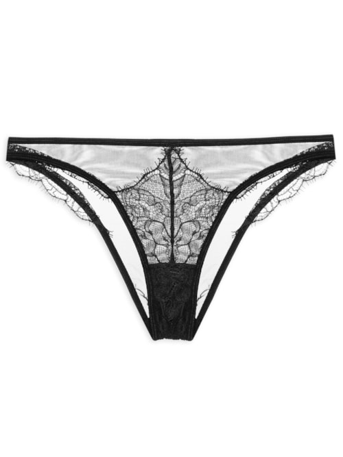 Calcinha Cavada – Preto