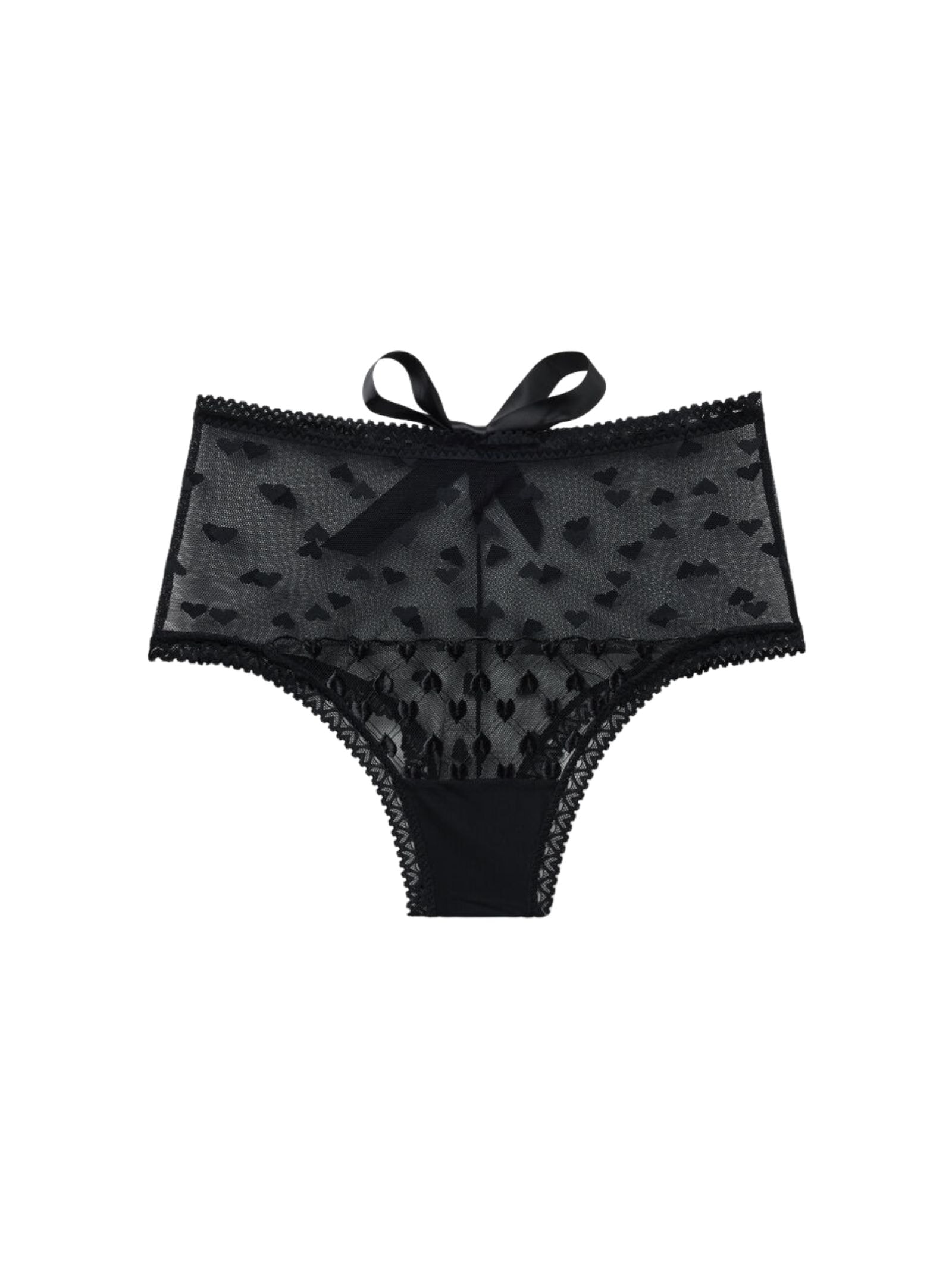 Calcinha Culotte Brasileira De Cintura Alta The Love Club Preto Intimissimi