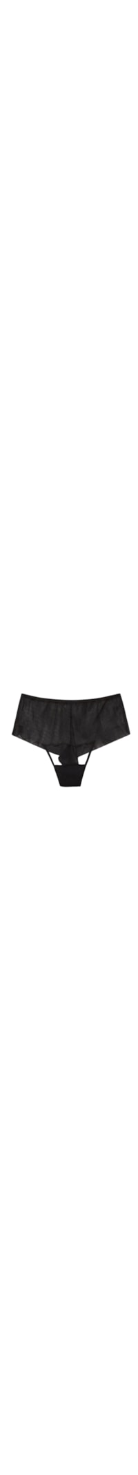 Calcinha Culotte Brasileira Hypnotic Details - Preto