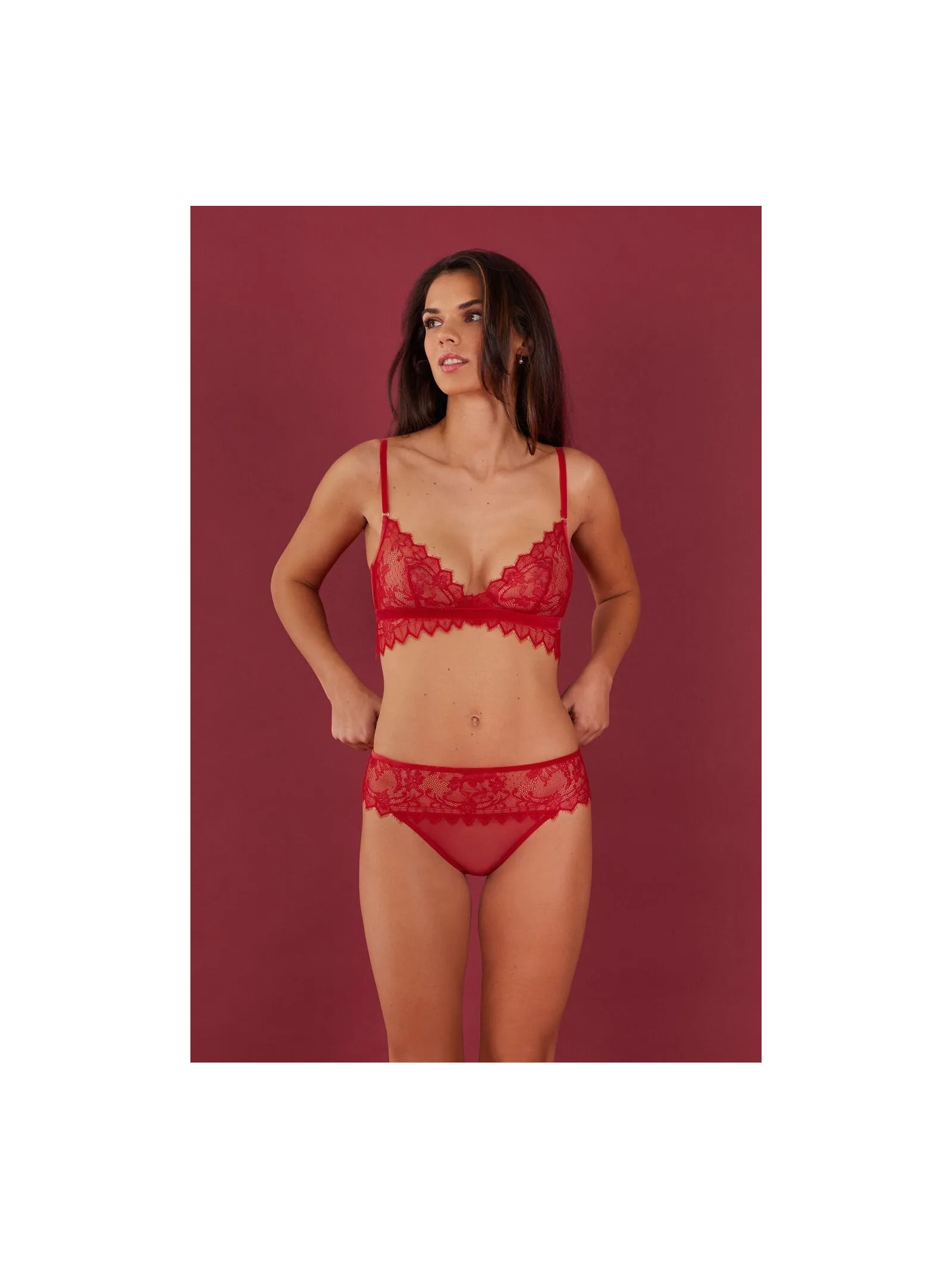 Calcinha Culotte Brasileira Intriguing Beauty Vermelho Intimissimi