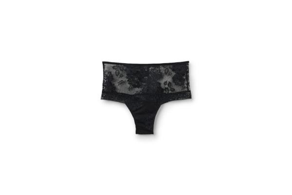Calcinha Culotte Brasileira La Femme Fatale - Preto