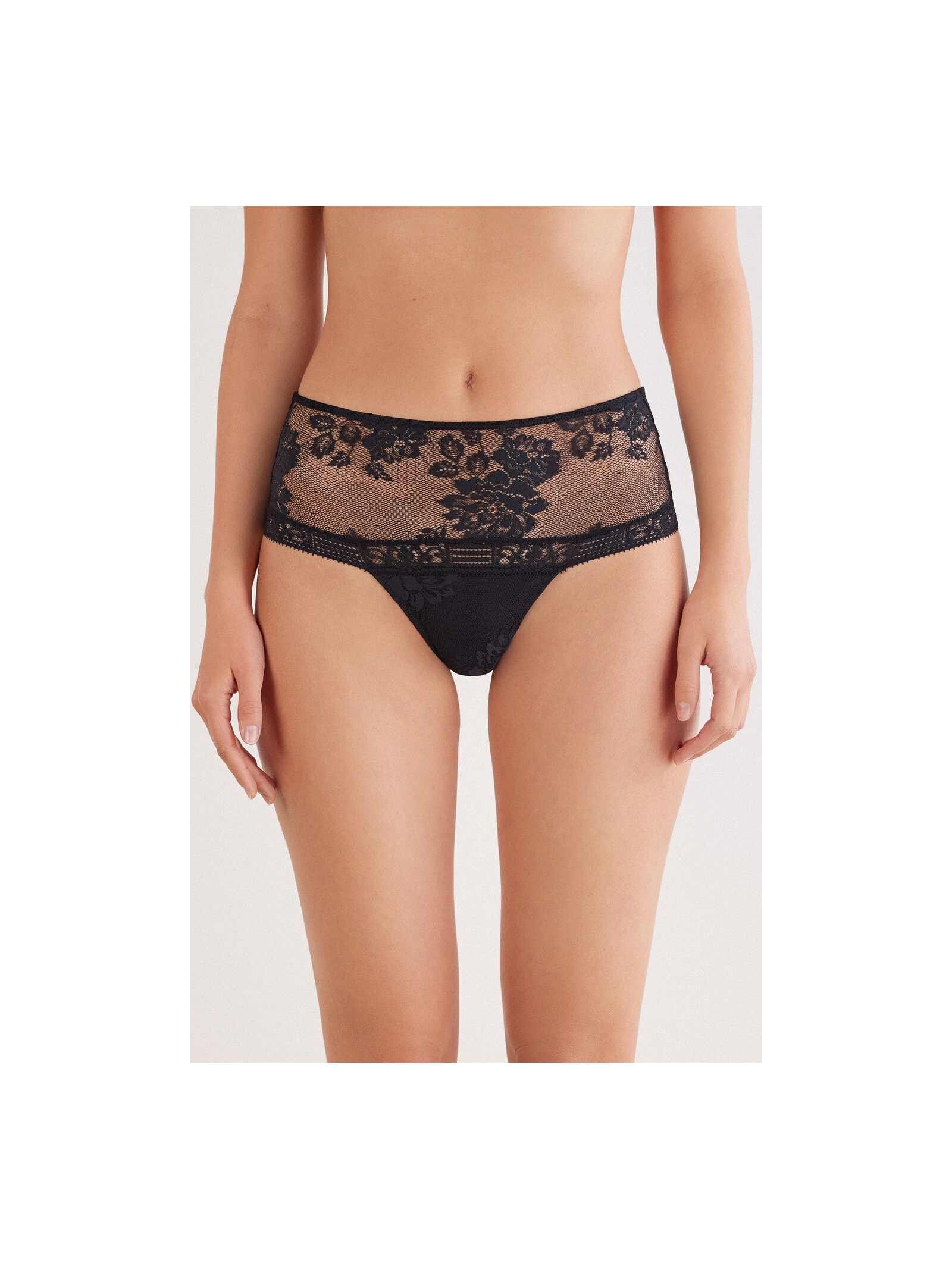 Calcinha Culotte Brasileira La Femme Fatale Preto Intimissimi