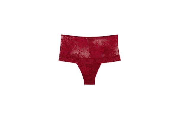 Calcinha Culotte Brasileira La Femme Fatale - Vermelho