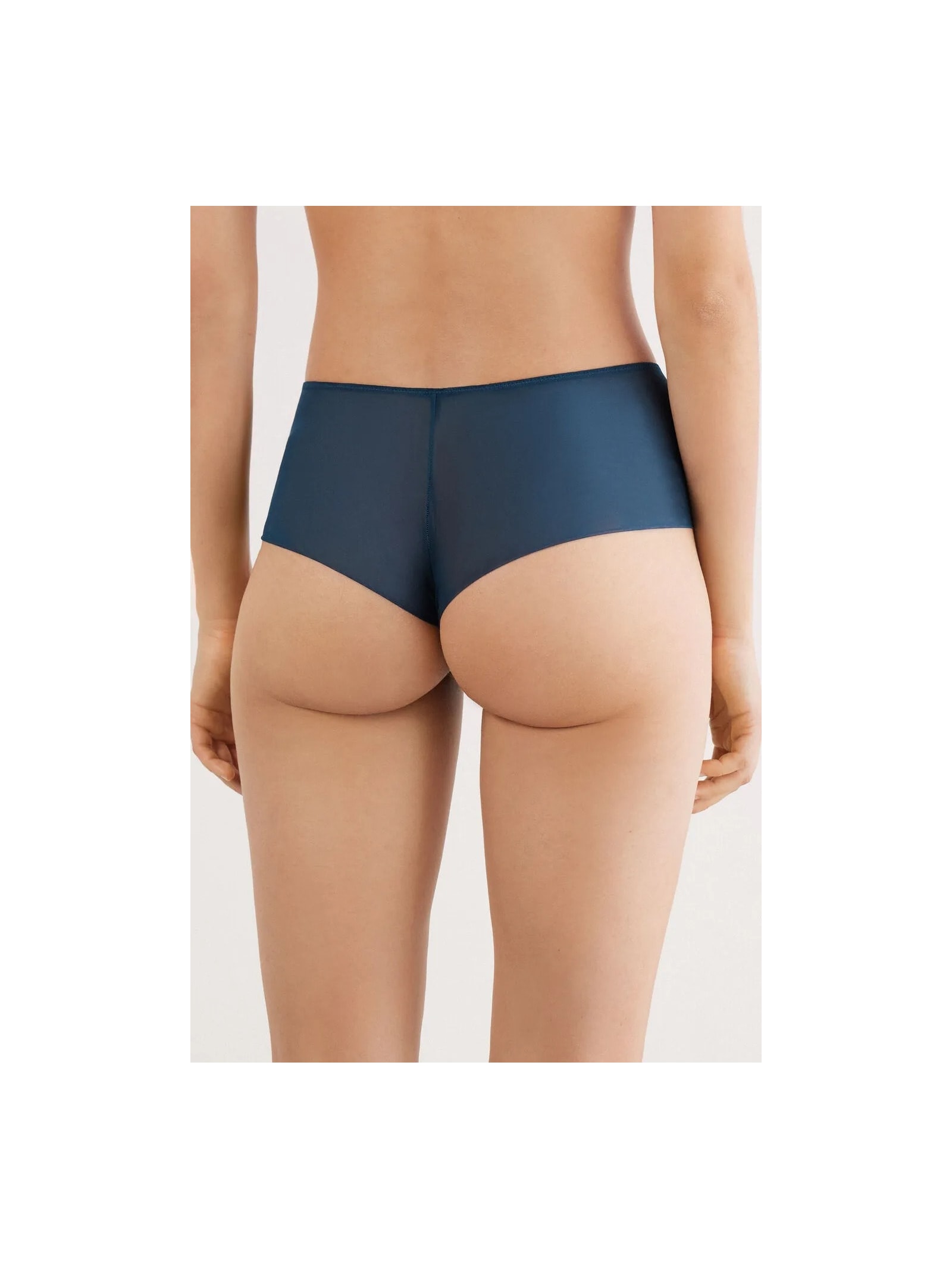 Calcinha Culotte Brasileira Luxury Dreams Azul Intimissimi