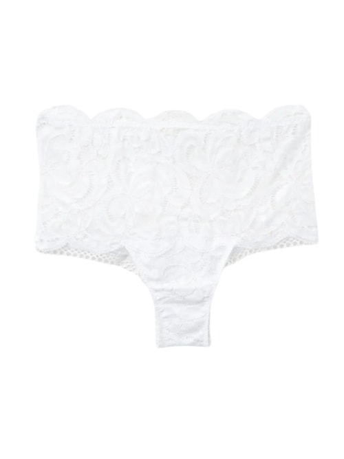 Calcinha Culotte Brasileira Scent Of Summer – Branco