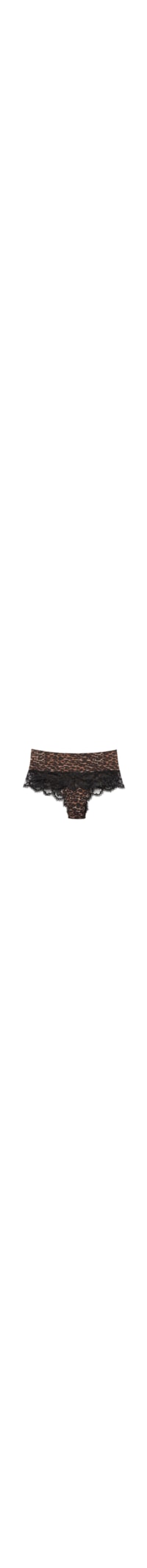 Calcinha Culotte Brasileira Sensual Attitude - Marrom
