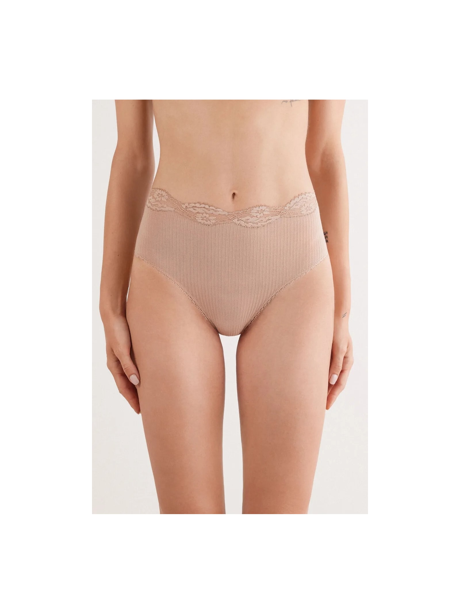 Calcinha Culotte Brasileira Your Everyday Wear Bege Intimissimi