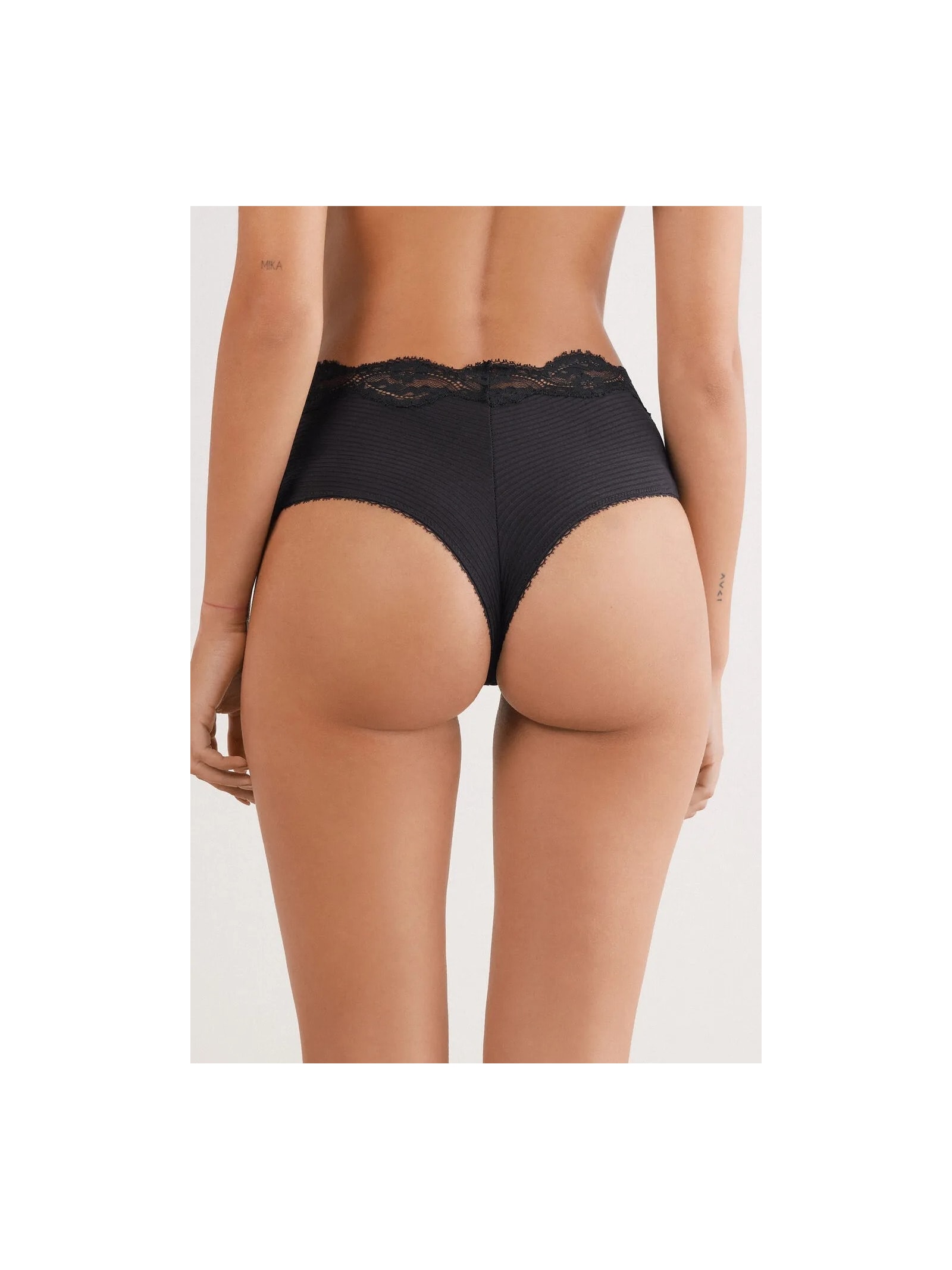 Calcinha Culotte Brasileira Your Everyday Wear Preto Intimissimi