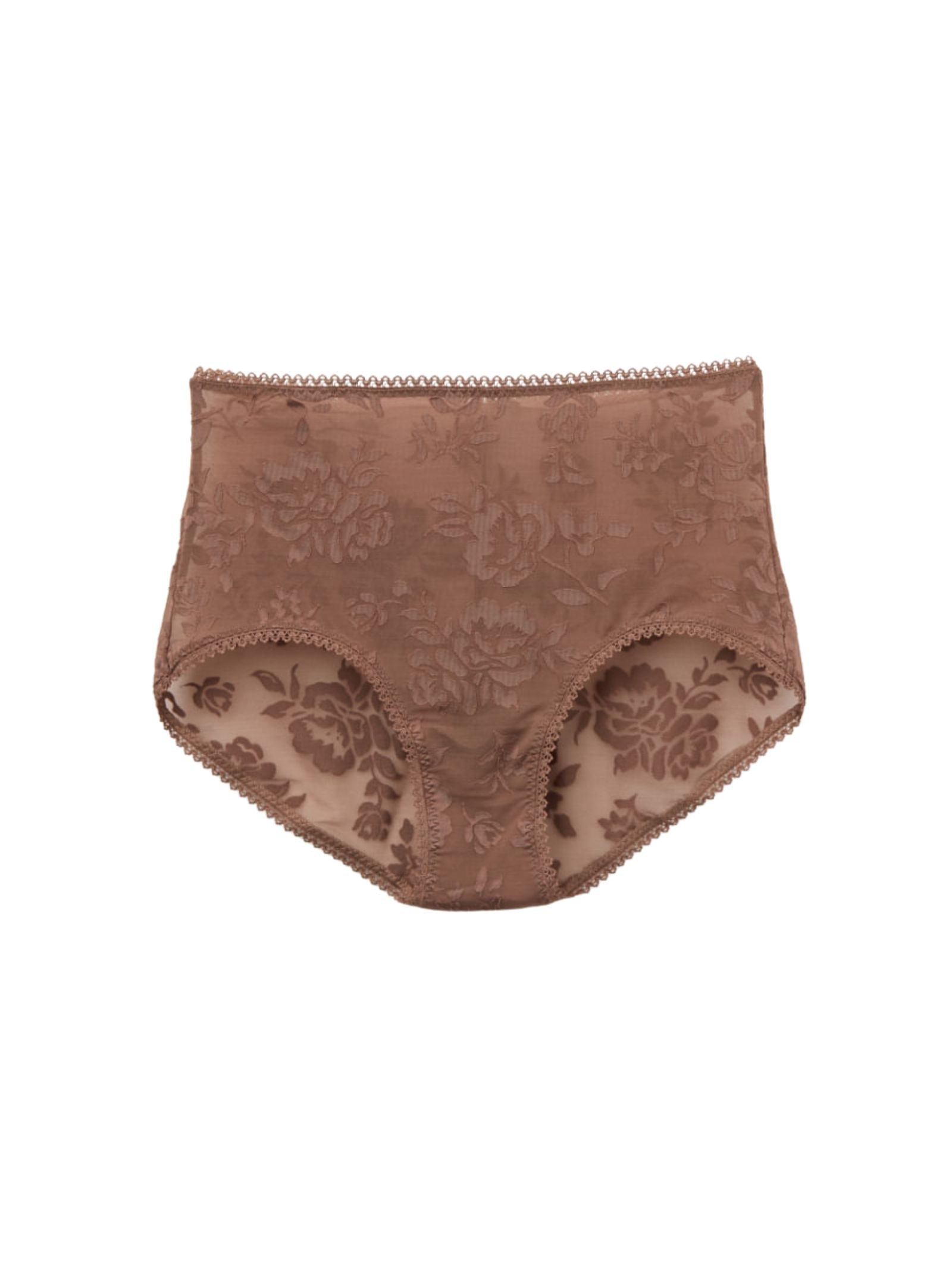 Calcinha Culotte Cintura Alta Softer Than a Kiss Marrom Intimissimi
