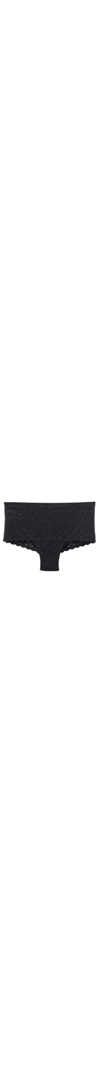 Calcinha Culotte Em Renda - Preto