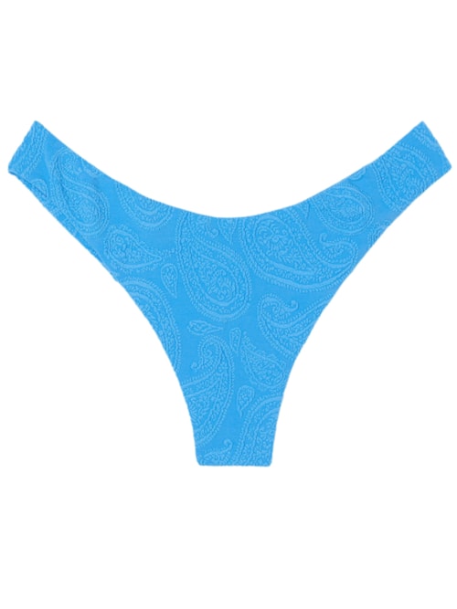 Calcinha De Biquíni Brasileira Cashmere Twist – Azul