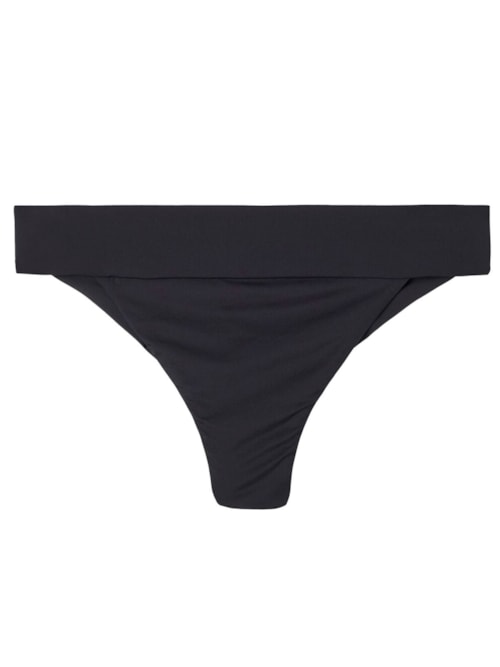 Calcinha De Biquíni Brasileira Cintura Alta Indonesia Eco - Preto