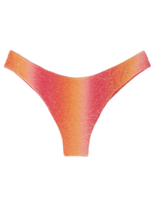 Calcinha De Biquíni Brasileira Colorful Shades – Rosa