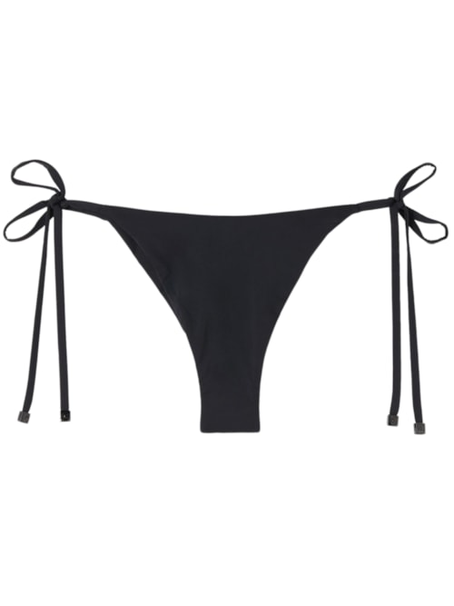 Calcinha De Biquíni Brasileira Com Laços Indonésia – Preto