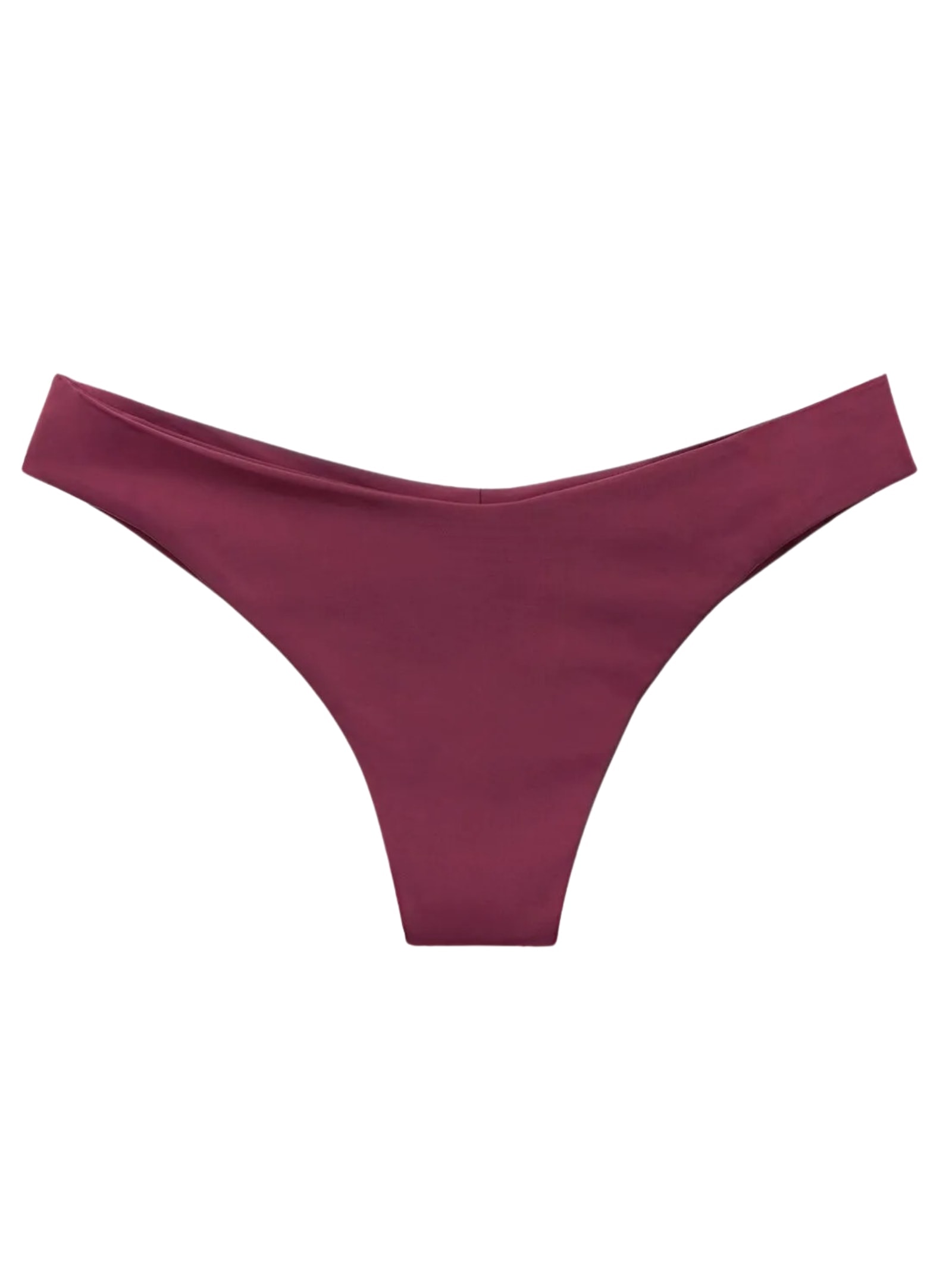 Calcinha De Biquíni Brasileira Indonésia Bordô Calzedonia