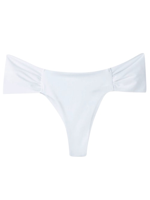 Calcinha De Biquíni Brasileira Indonesia Eco - Branco