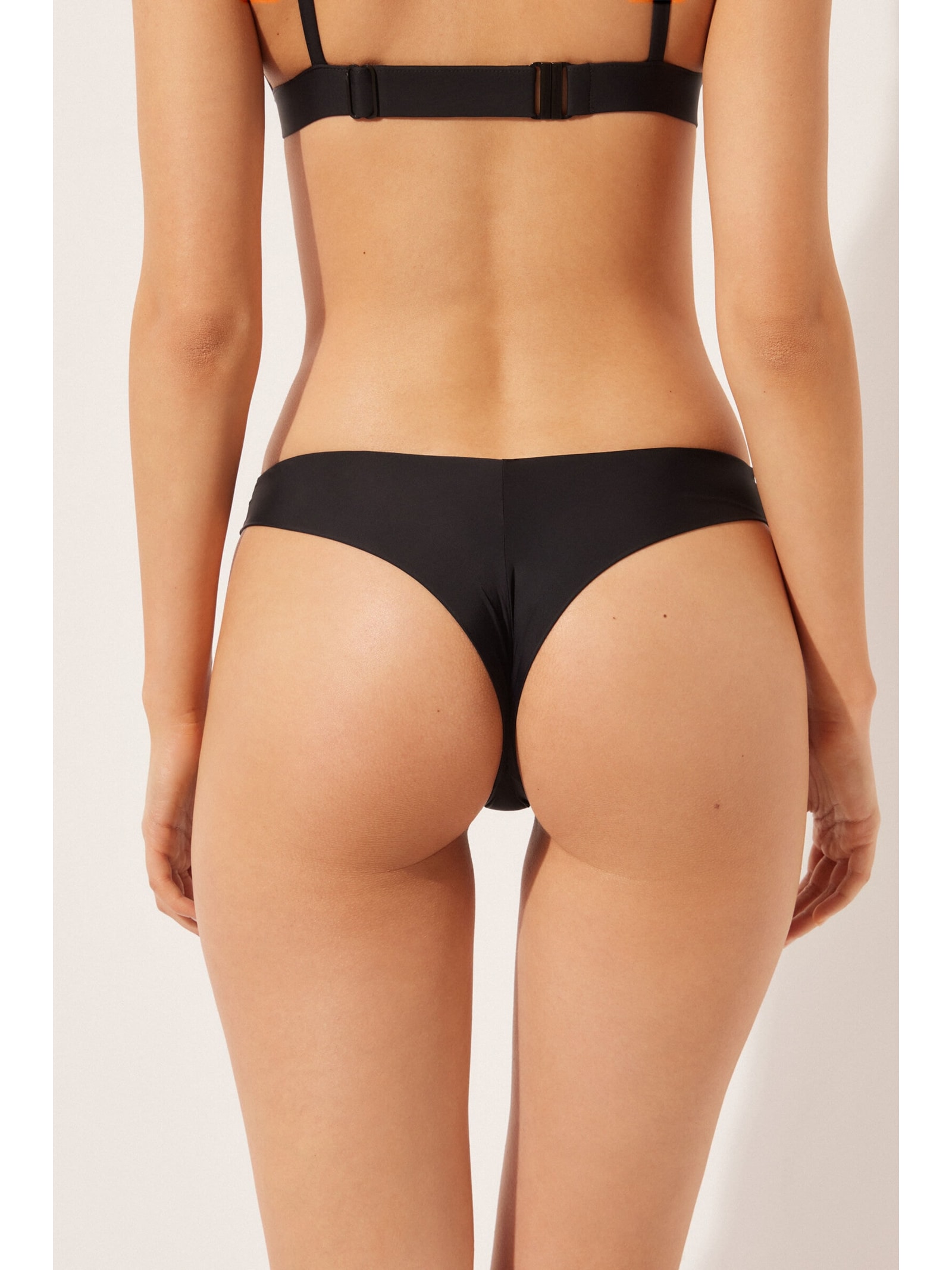 Calcinha De Biquíni Brasileira Indonésia Preto Calzedonia