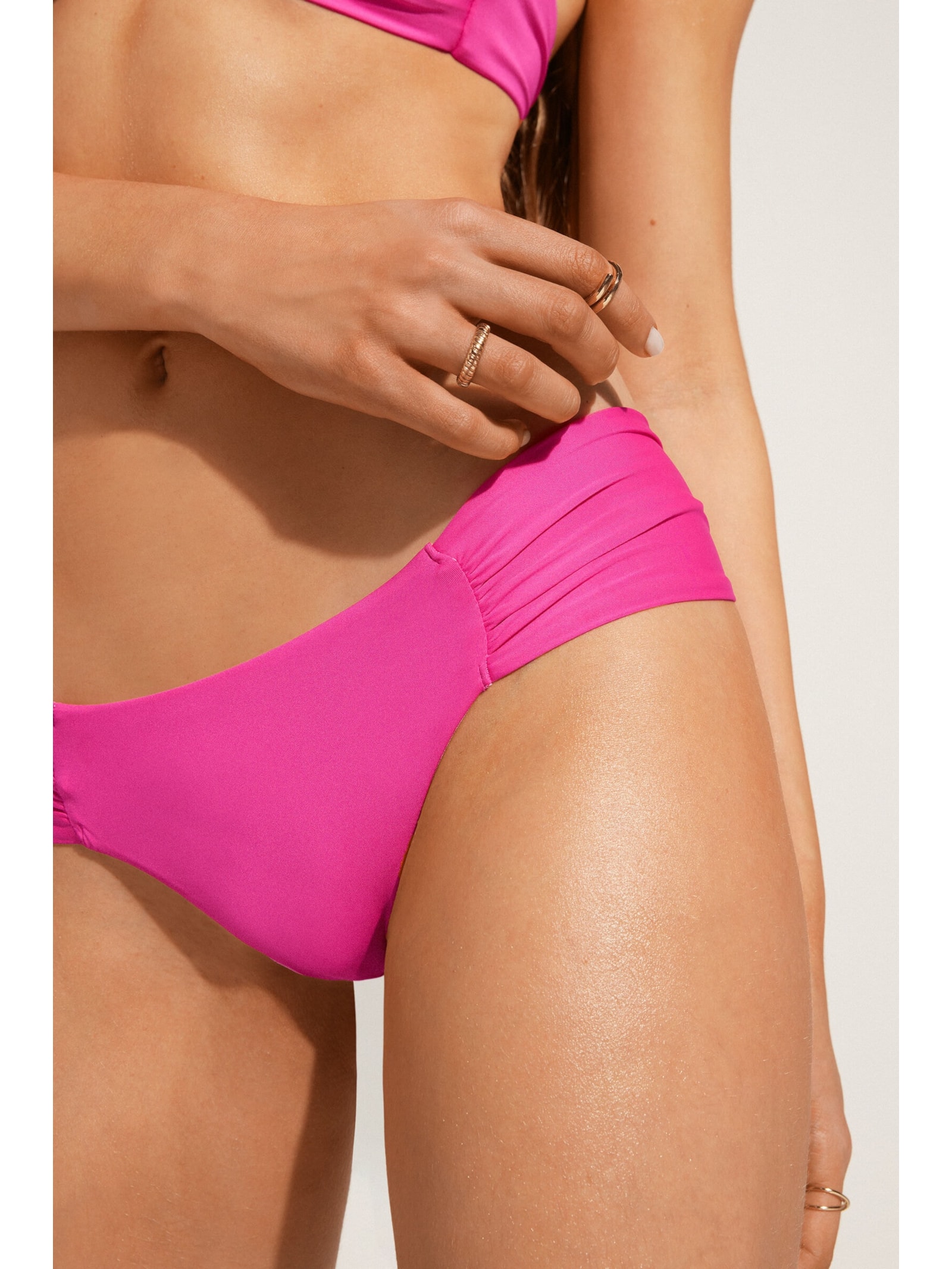 Calcinha De Biquíni Brasileira Indonésia Rosa Calzedonia