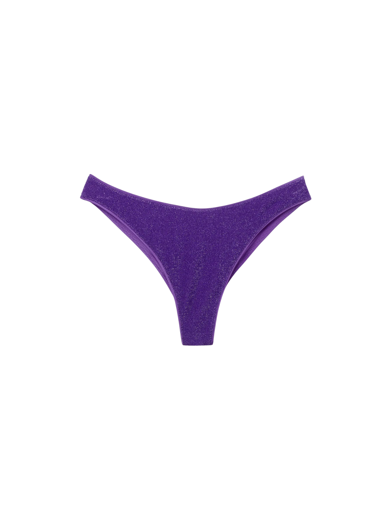 Calcinha De Biquíni Brasileira Metallic Glow Roxo Calzedonia