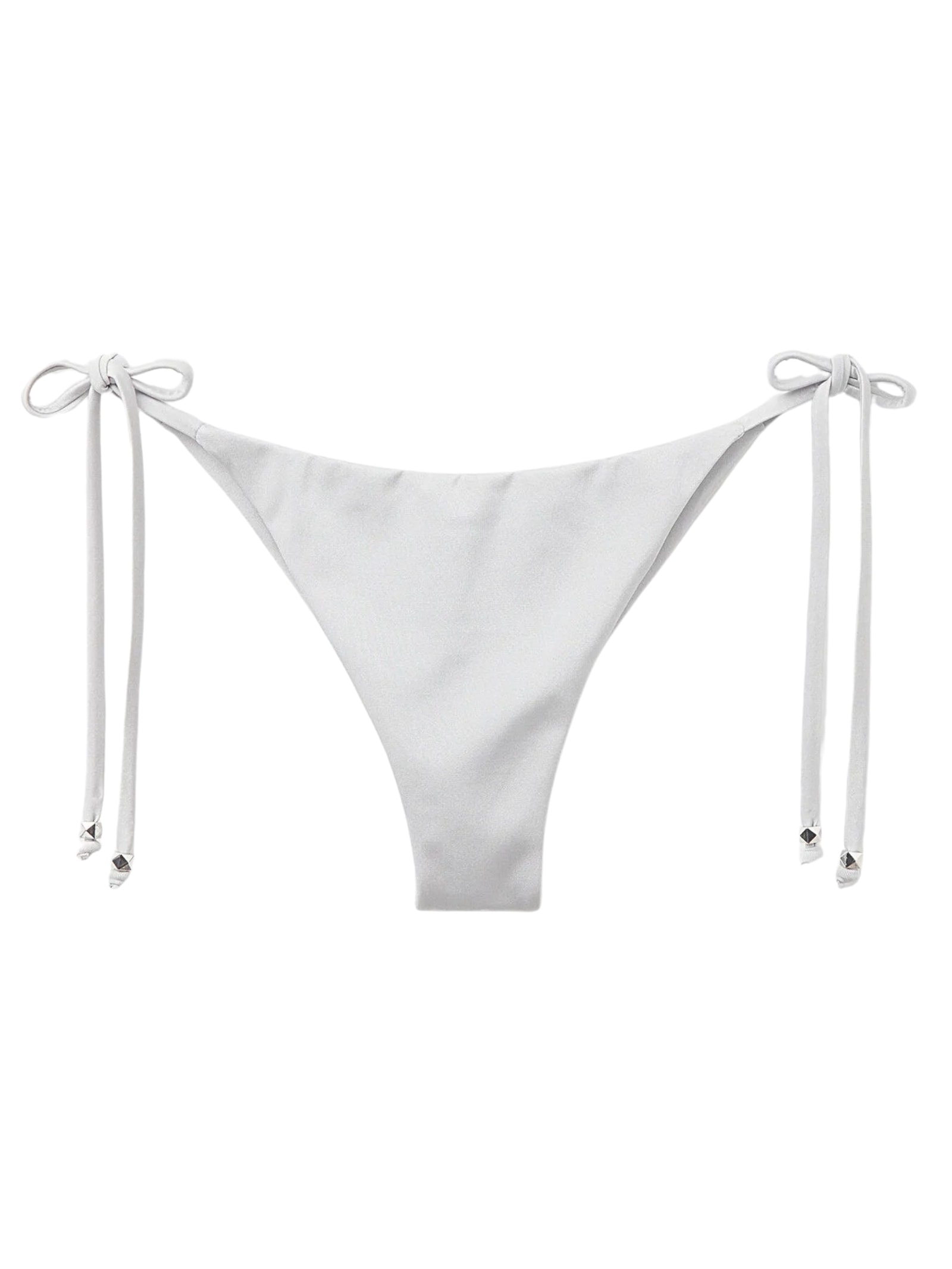 Calcinha De Biquíni Brasileira Moonlight Gleam Cinza Calzedonia