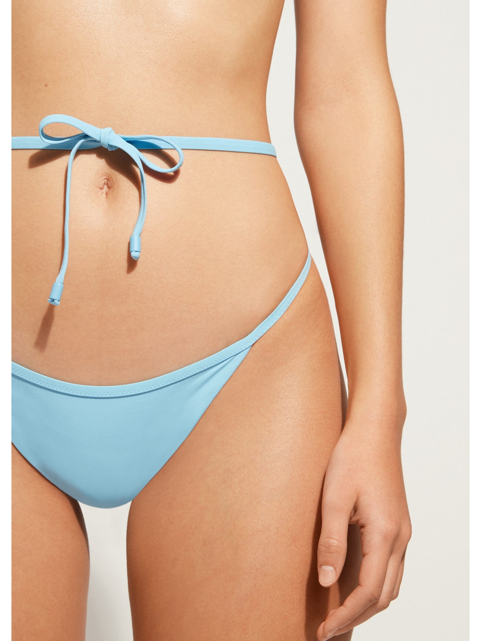 Calcinha De Biquíni Brasileiro Anos 80 Azul