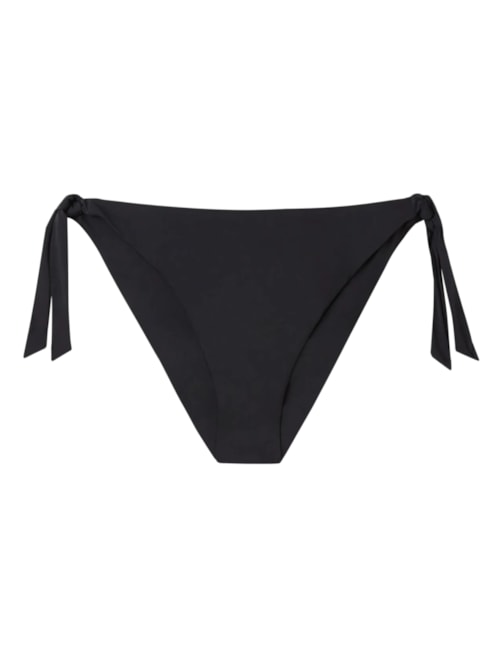 Calcinha De Biquíni Com Laços Indonésia – Preto