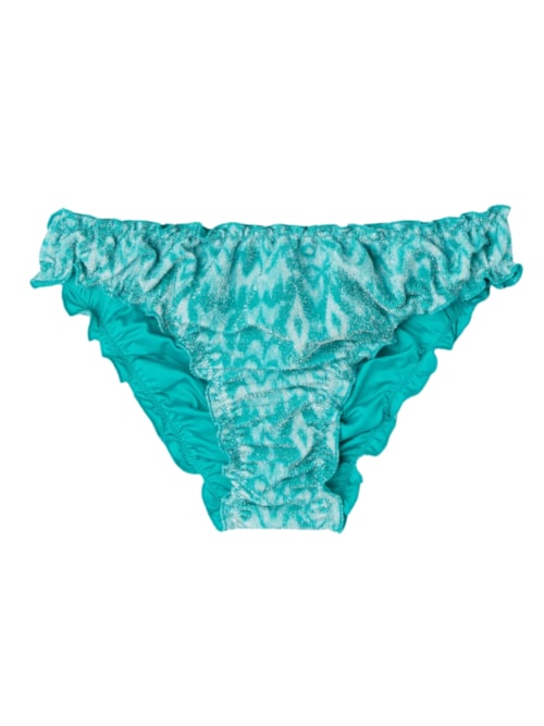 Calcinha De Biquíni Ethnic Island – Azul