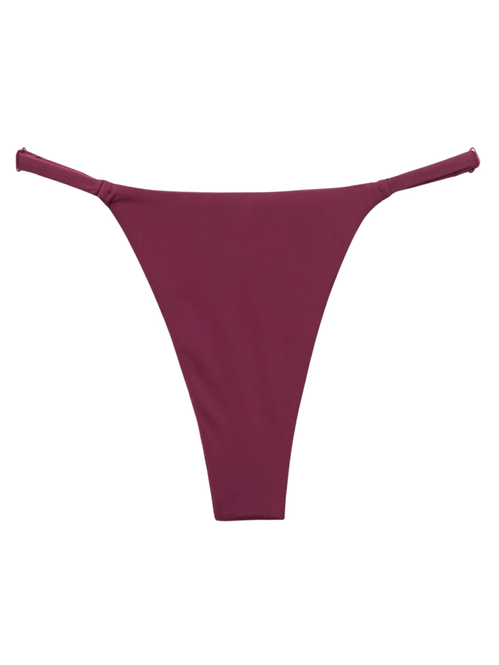 Calcinha De Biquíni Fio Dental Indonésia Bordô Calzedonia