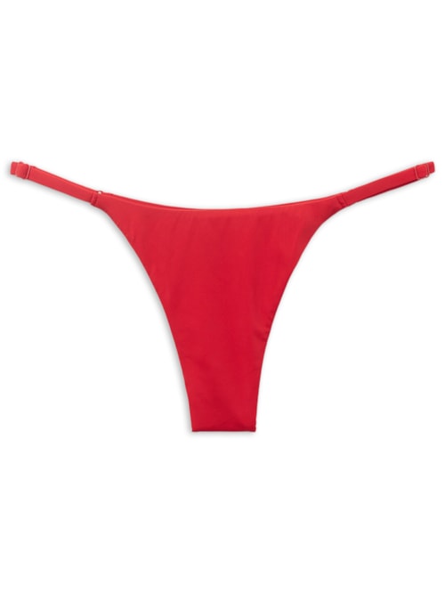 Calcinha De Biquíni Fio Dental Indonésia – Vermelho
