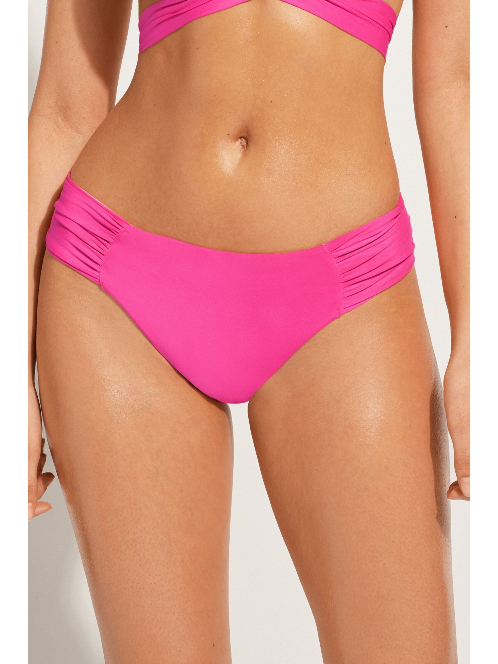 Calcinha De Biquíni Indonésia Rosa Calzedonia