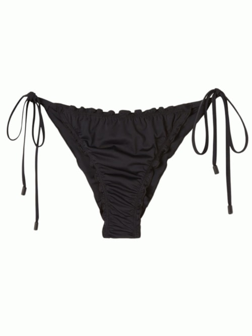 Calcinha De Biquíni Modelo Exclusivo Brasil – Preto
