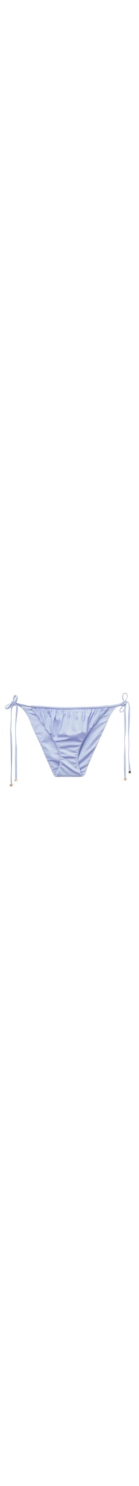 Calcinha De Biquíni Shiny Satin - Azul