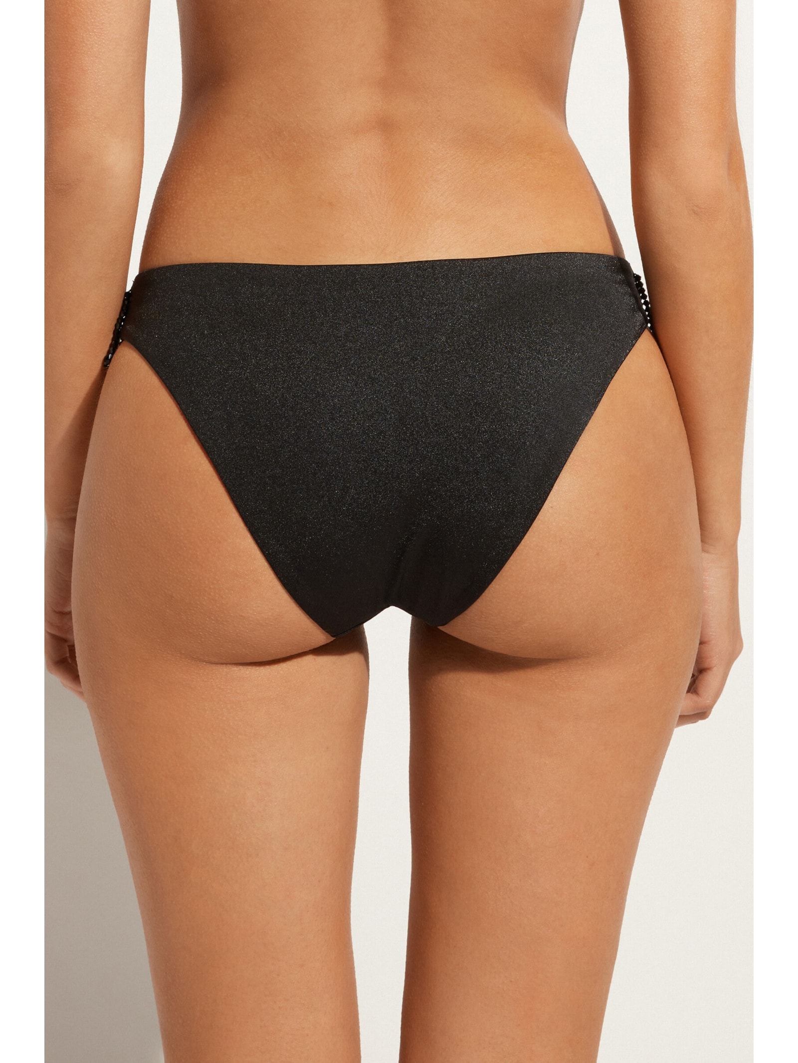 Calcinha De Biquíni Taipei Preto Calzedonia