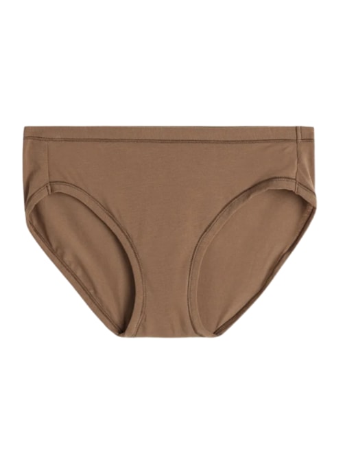 Calcinha Em Algodão Ultraleve – Marrom