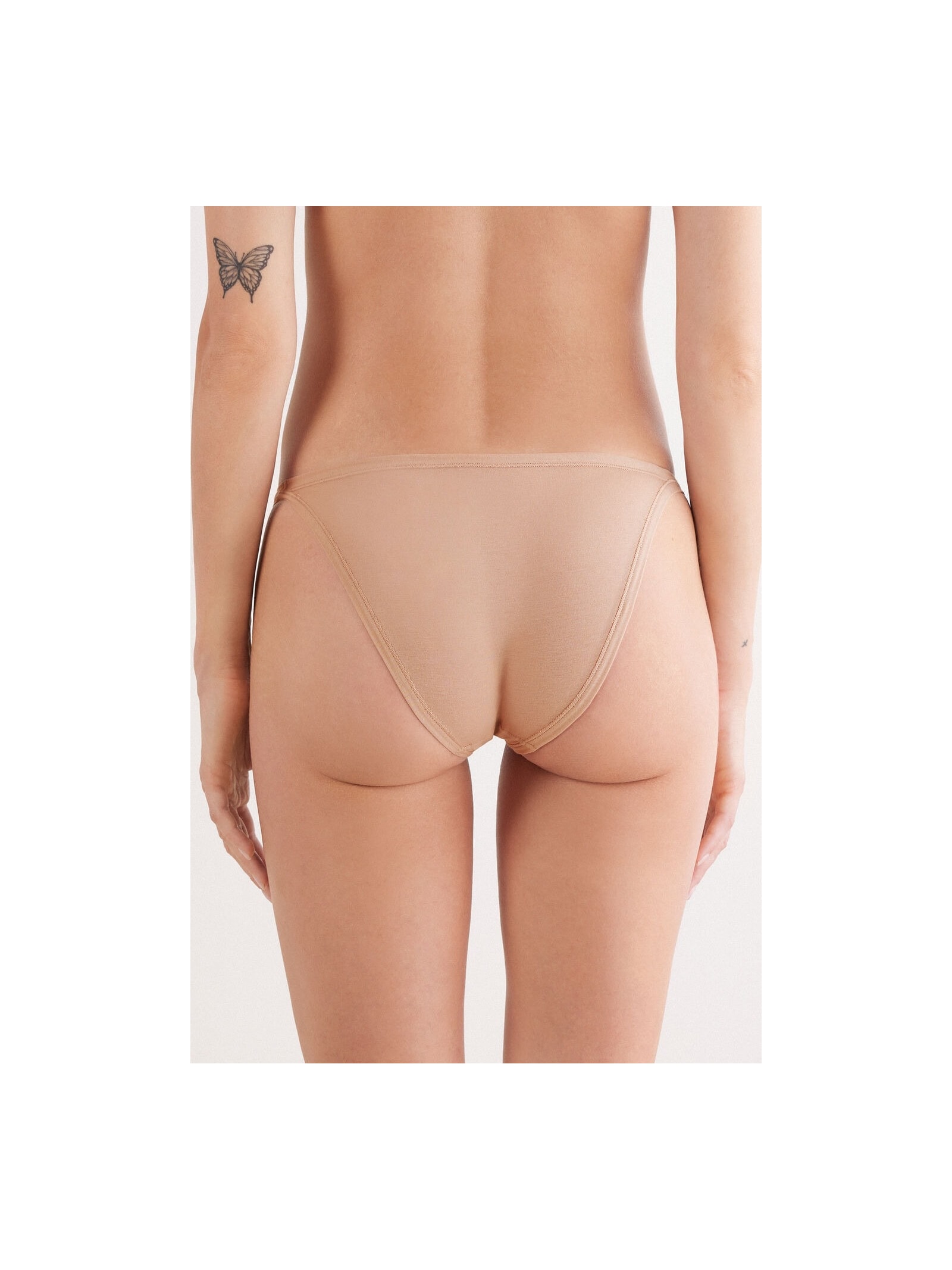 Calcinha Em Algodão Ultralight Bege Intimissimi