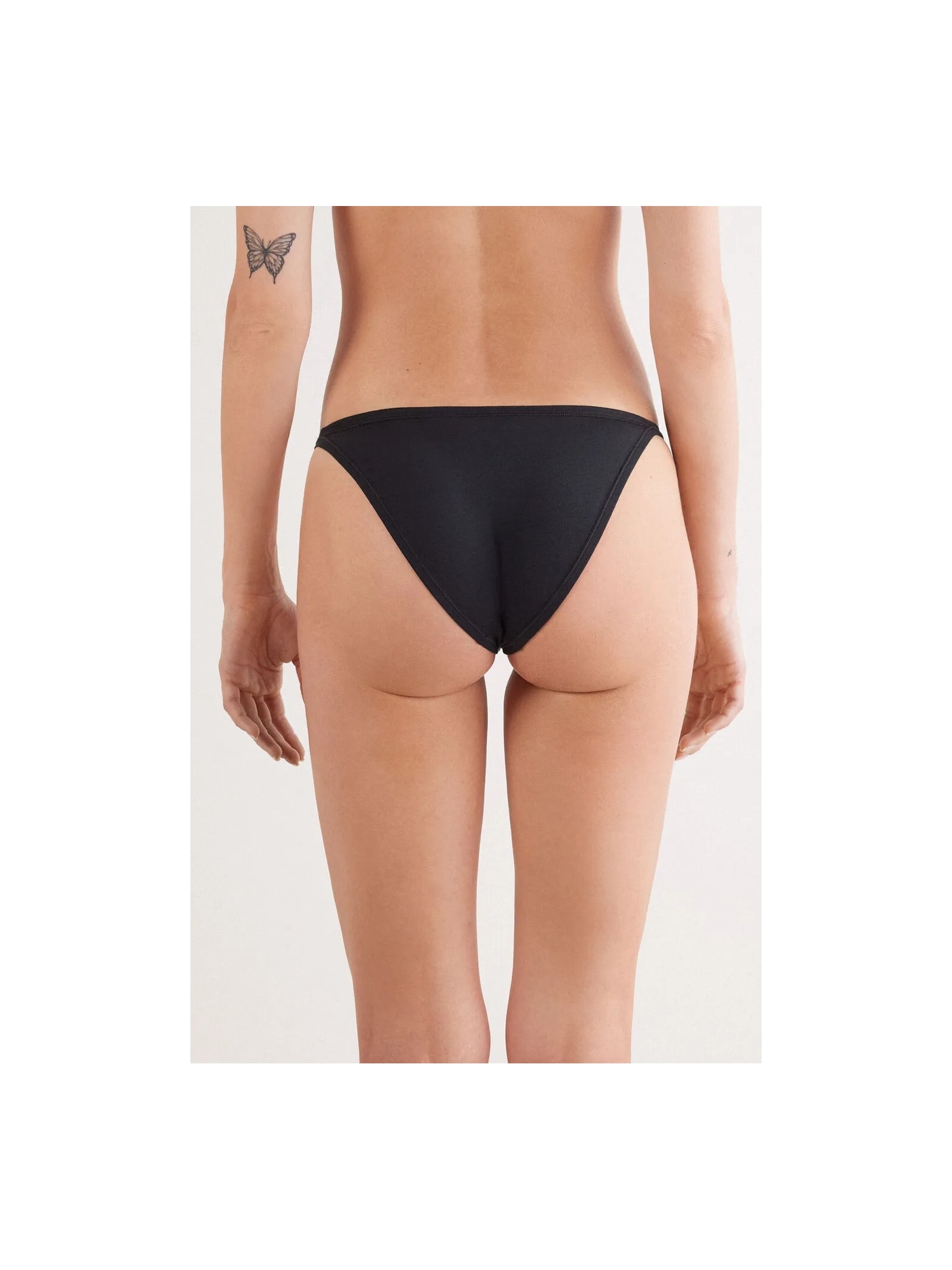 Calcinha Em Algodão Ultralight Preto Intimissimi