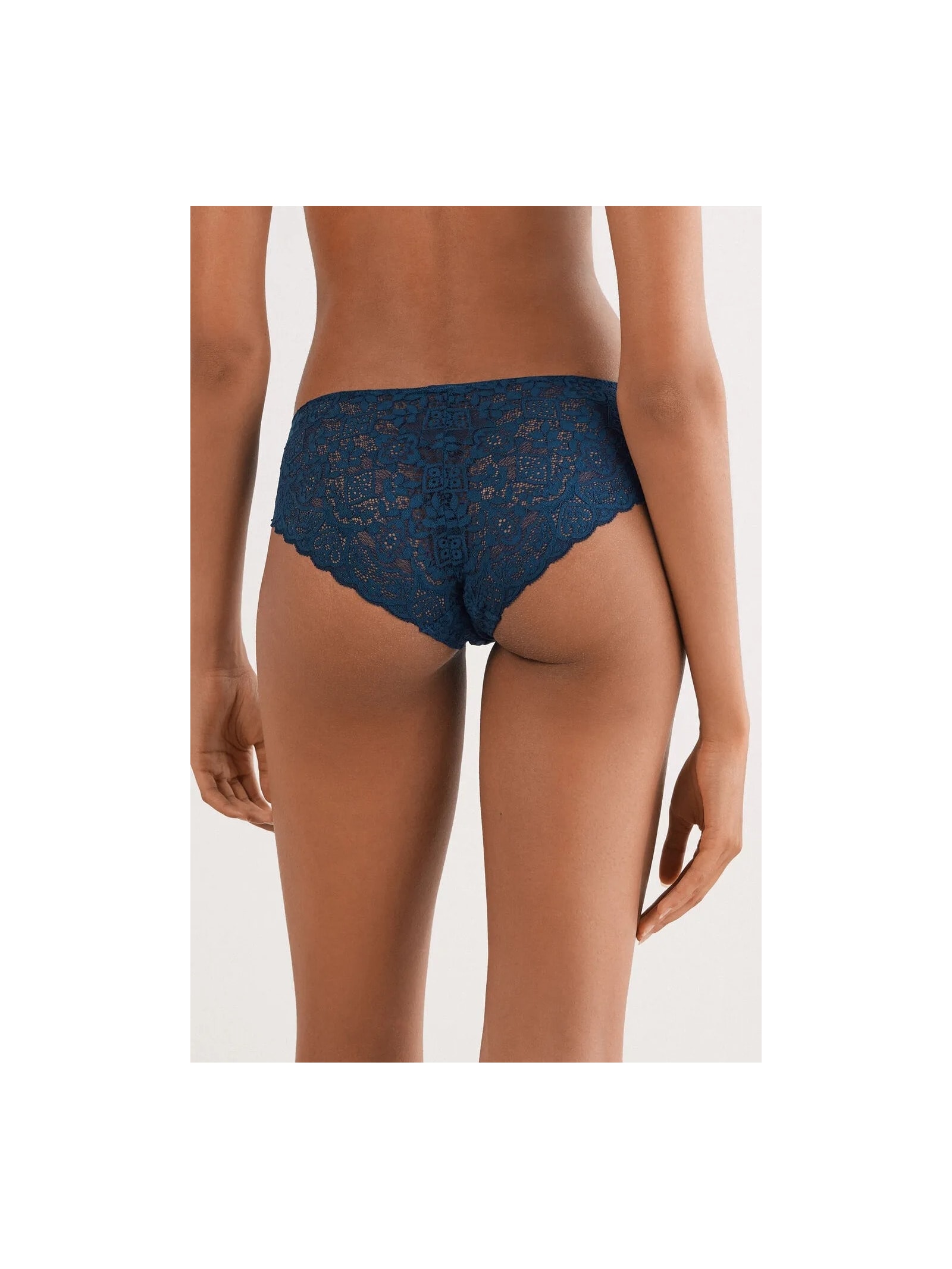 Calcinha Em Renda Azul Intimissimi