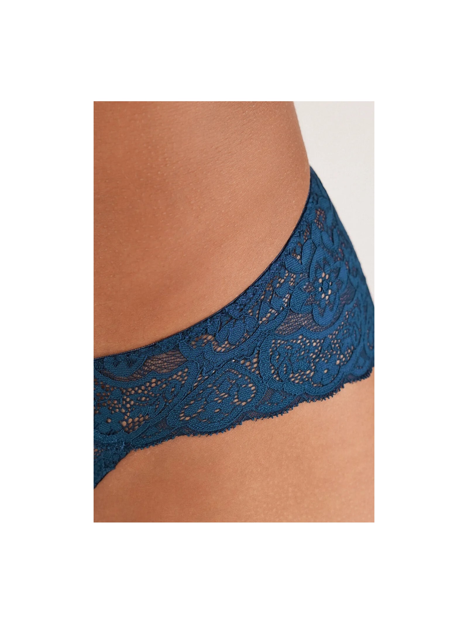 Calcinha Em Renda Azul Intimissimi