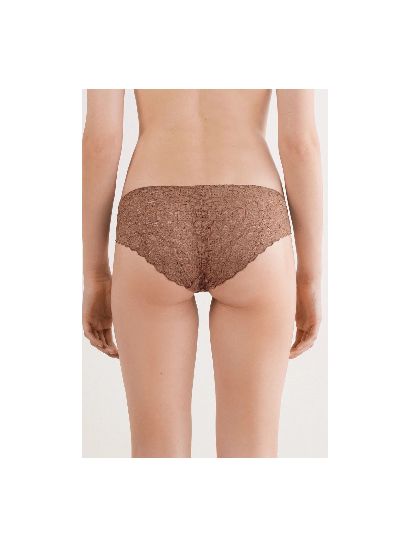 Calcinha Em Renda Marrom Intimissimi