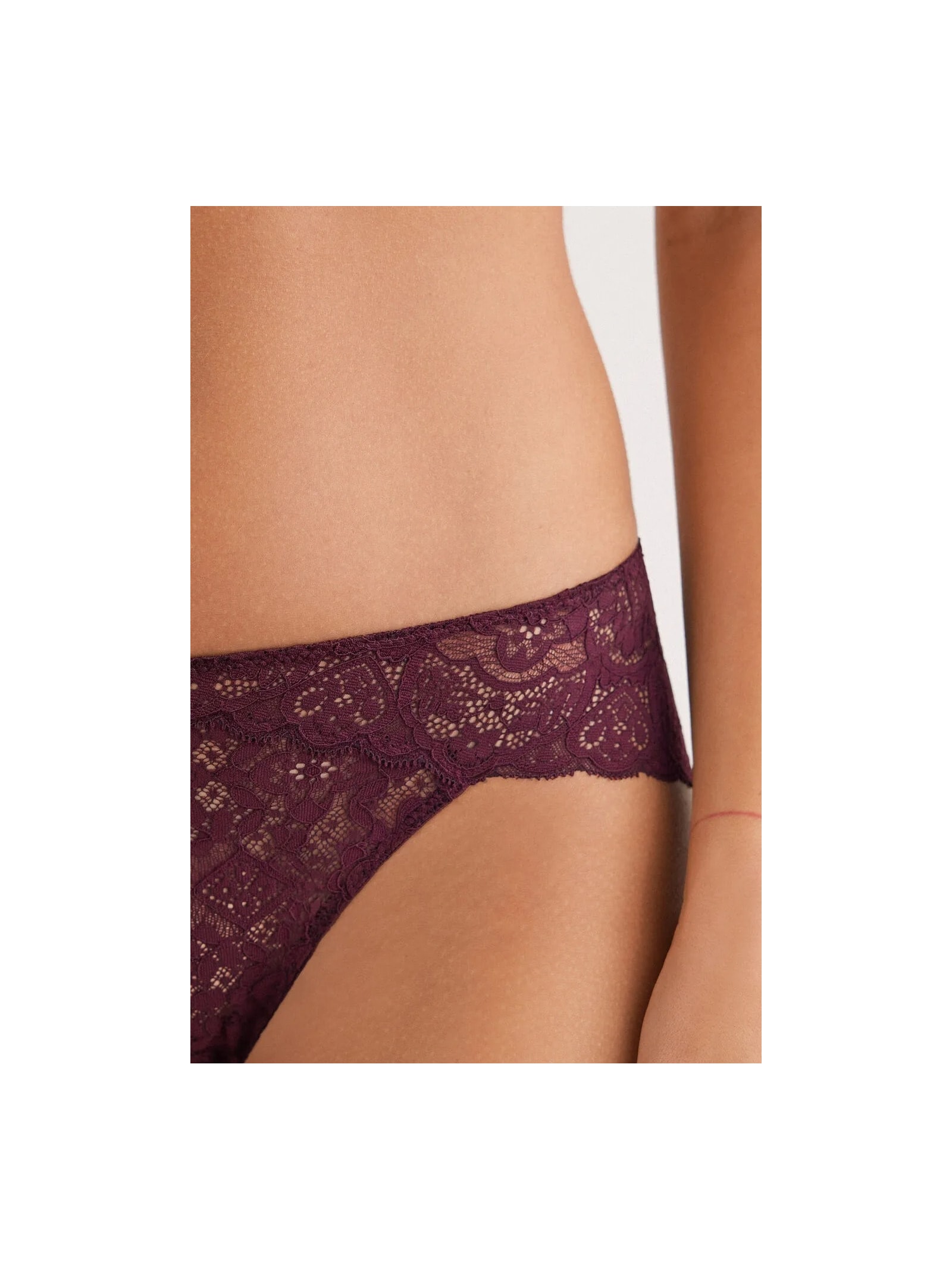 Calcinha Em Renda Vermelho Intimissimi