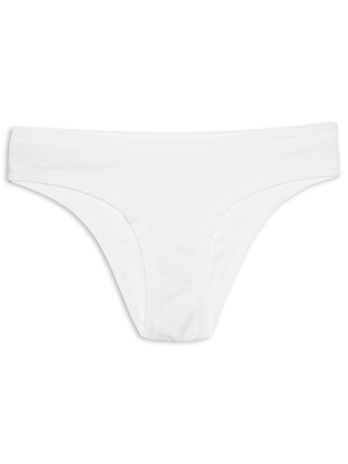 Calcinha Feminina Biquíni Cotton Ipanema – Branco