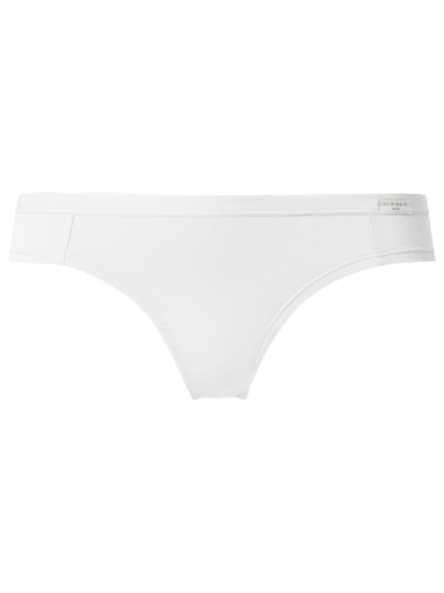 Calcinha Fio Dental Em Algodao Natural – Branco