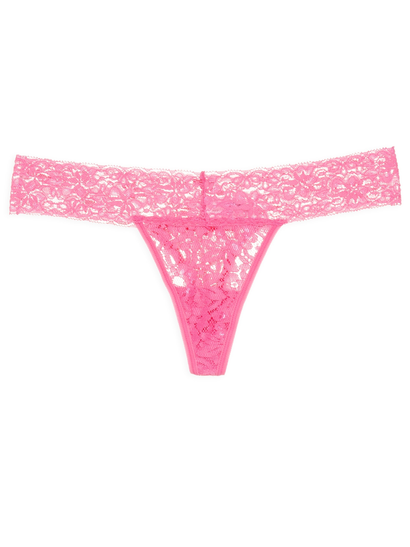 Calcinha Fio Dental em Renda Rosa Hope