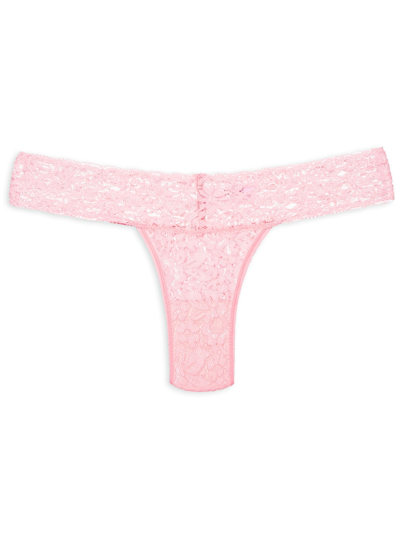 Calcinha Fio Dental Em Renda Rosa Hope