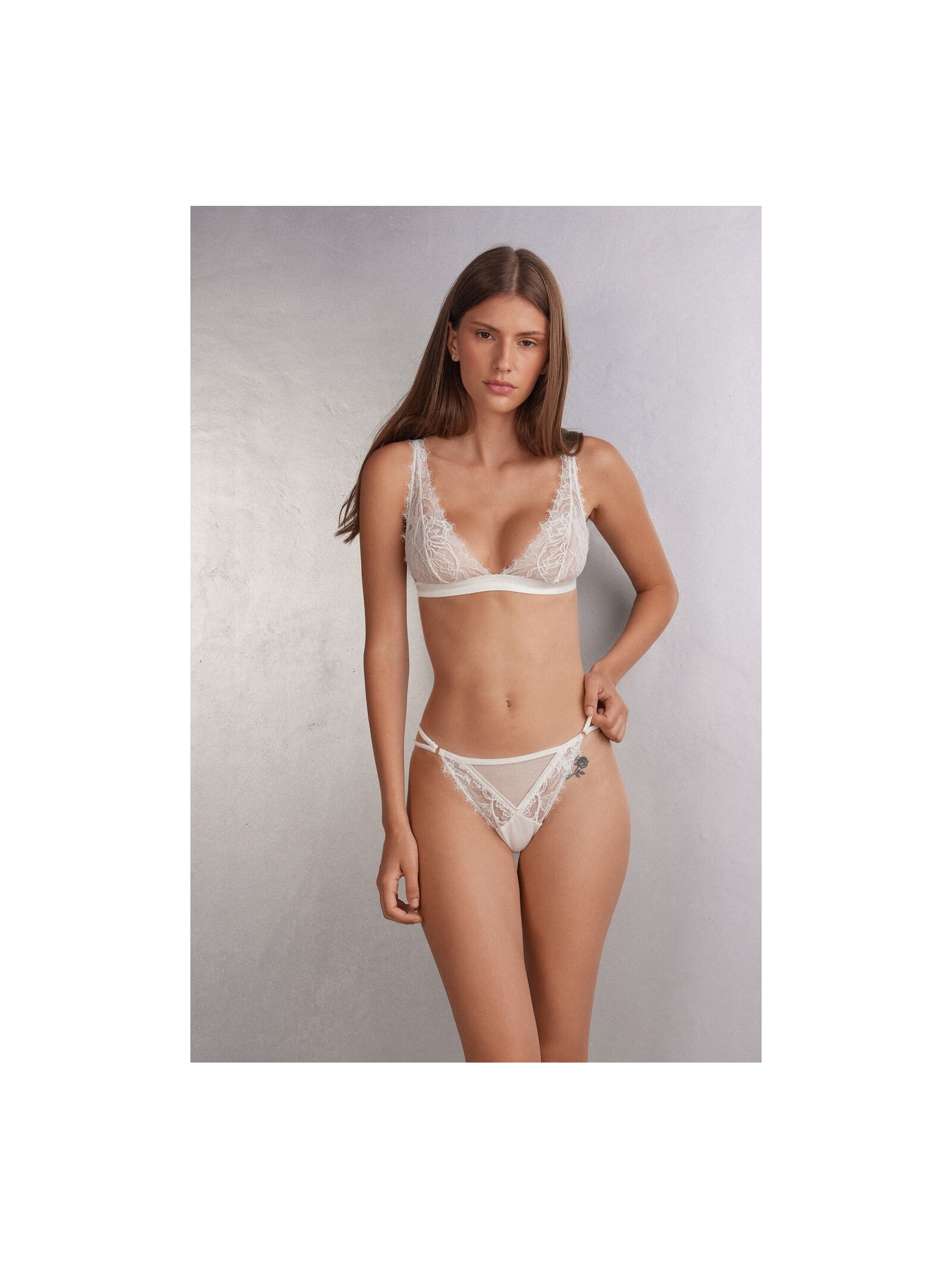 Calcinha Fio Dental Her Beauty Marfim Intimissimi