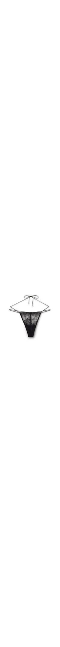 Calcinha Fio Dental La Femme Fatale - Preto