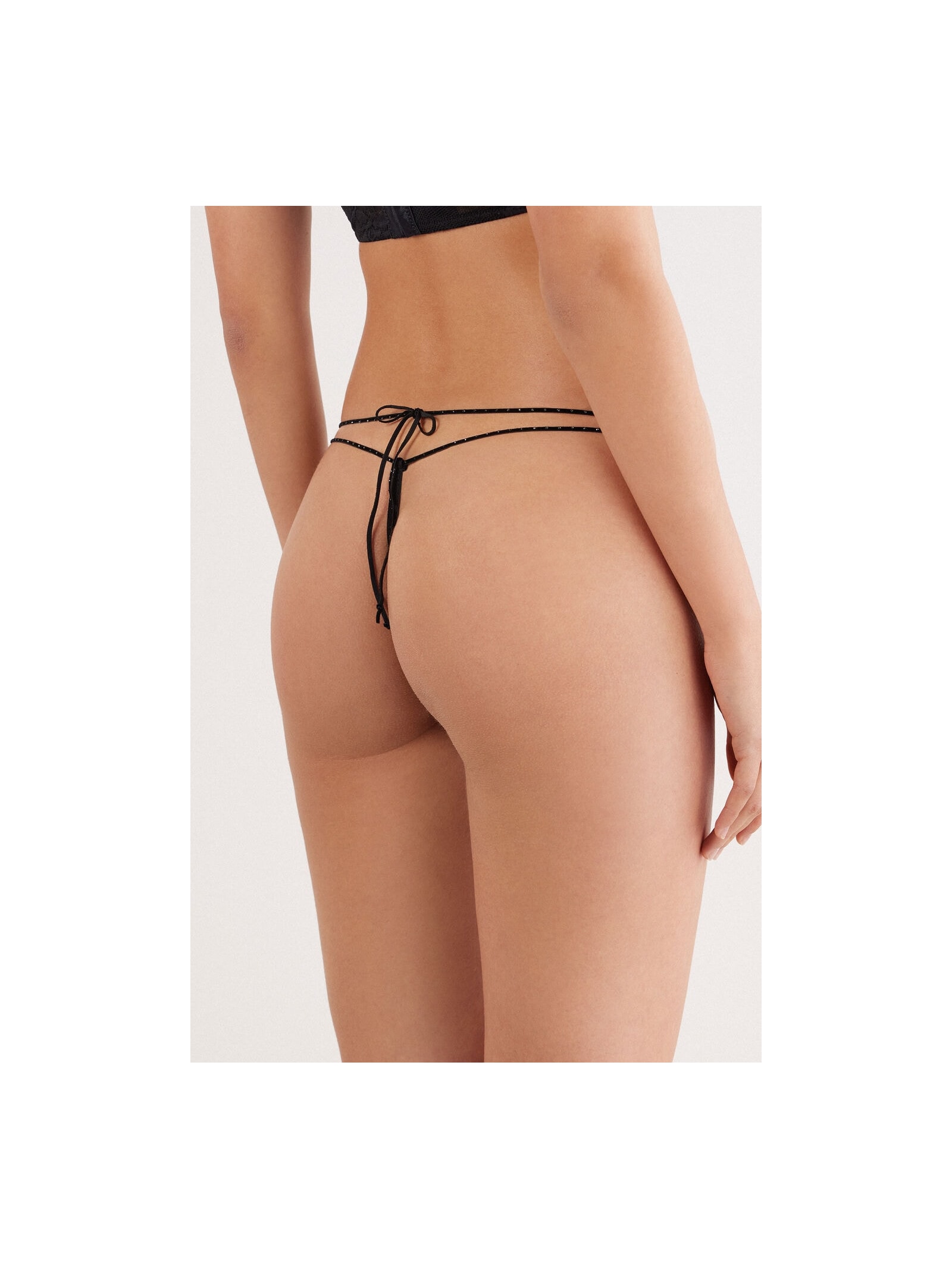 Calcinha Fio Dental La Femme Fatale Preto Intimissimi