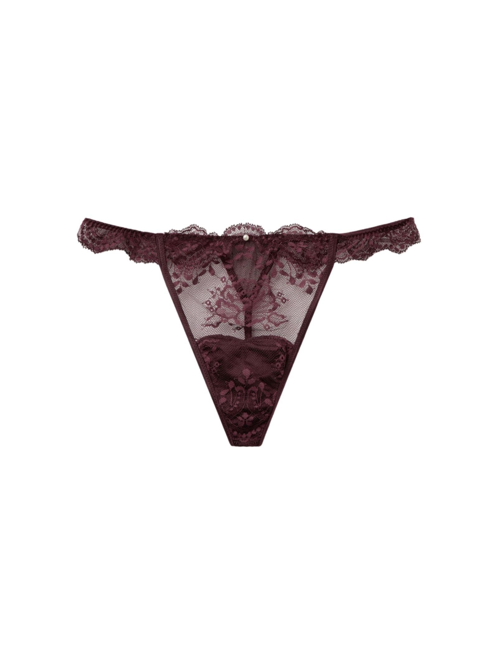 Calcinha Fio Dental La Vie En Rose Bordô Intimissimi
