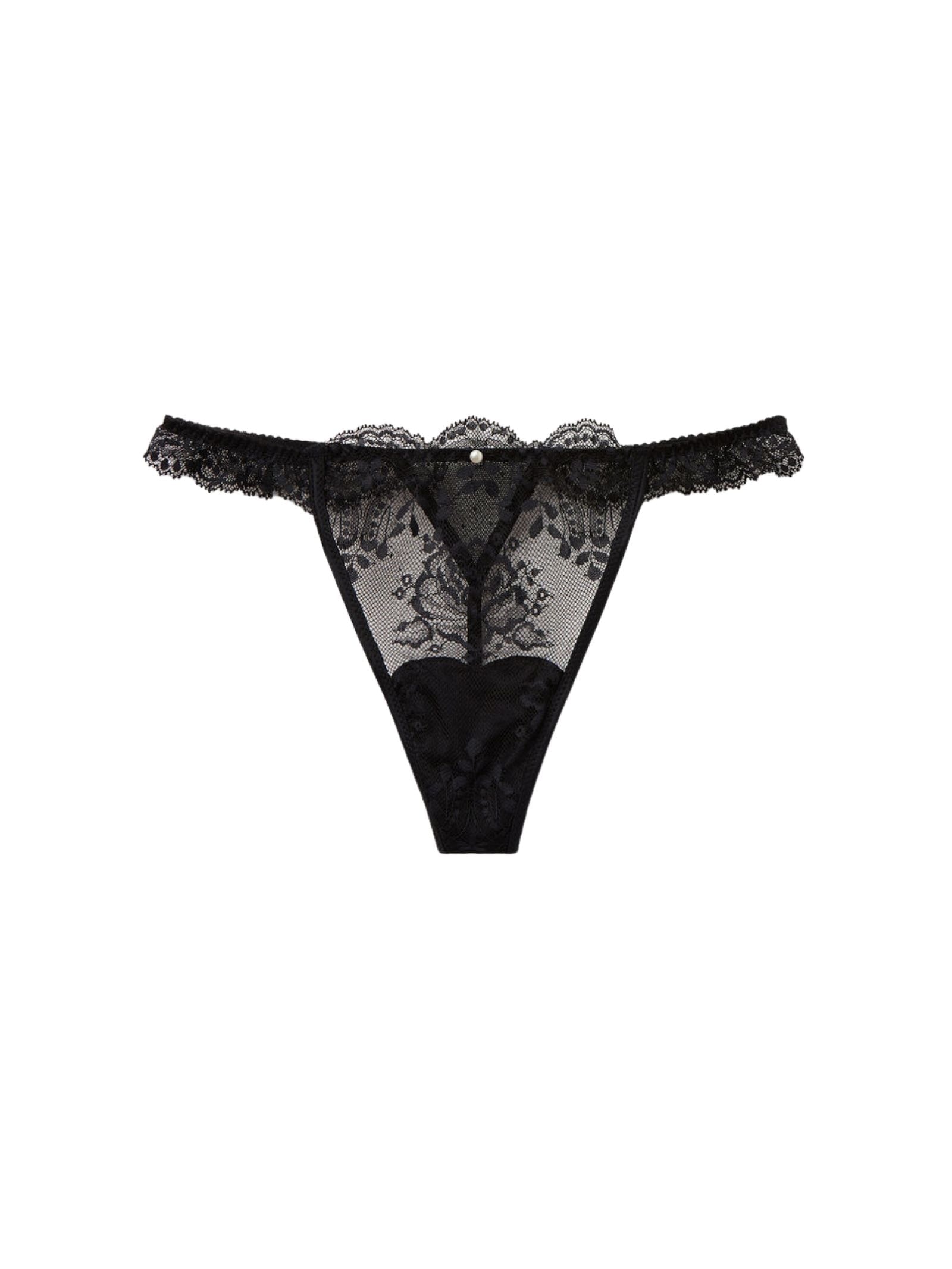 Calcinha Fio Dental La Vie En Rose Preto Intimissimi