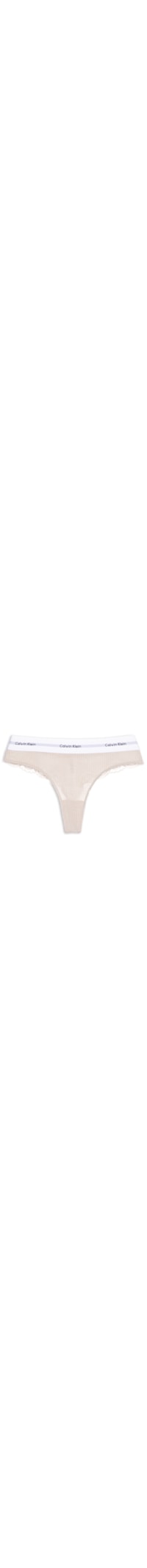 Calcinha Fio Dental Modal Lace Modern RI – Bege
